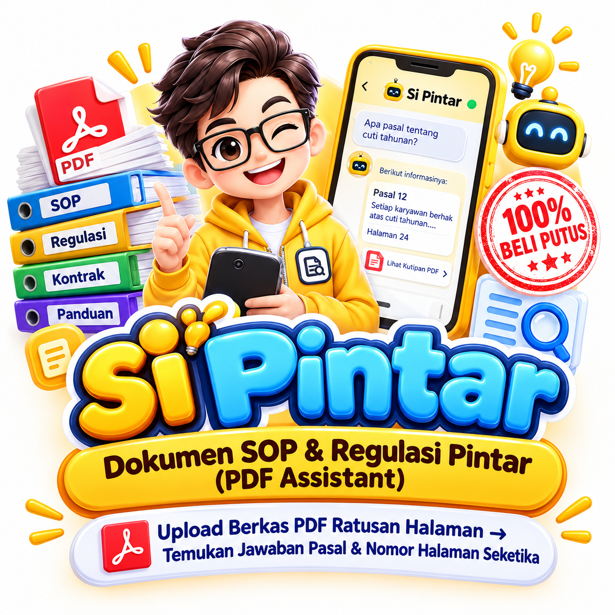 Si Pintar - Asisten AI Dokumen SOP & Regulasi
